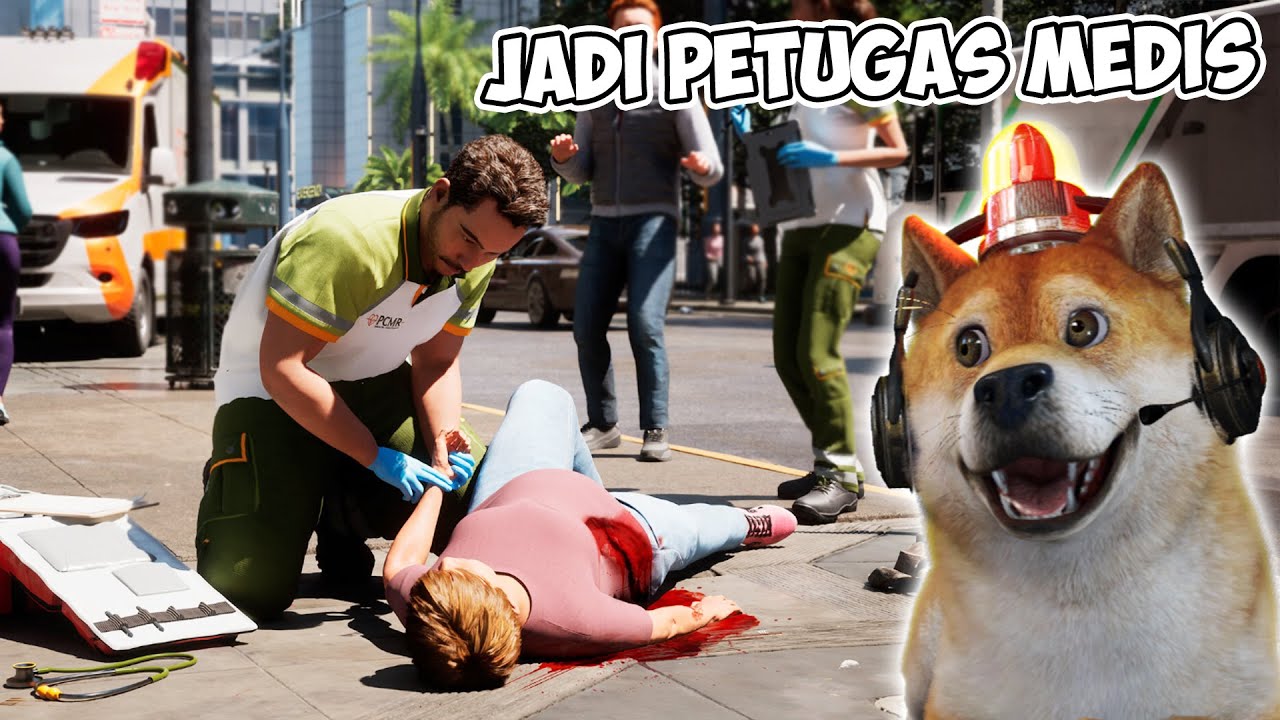 OBIT COBAIN GAME AMBULAN PALING REALISTIS! - Ambulance Life A Paramedic Simulator