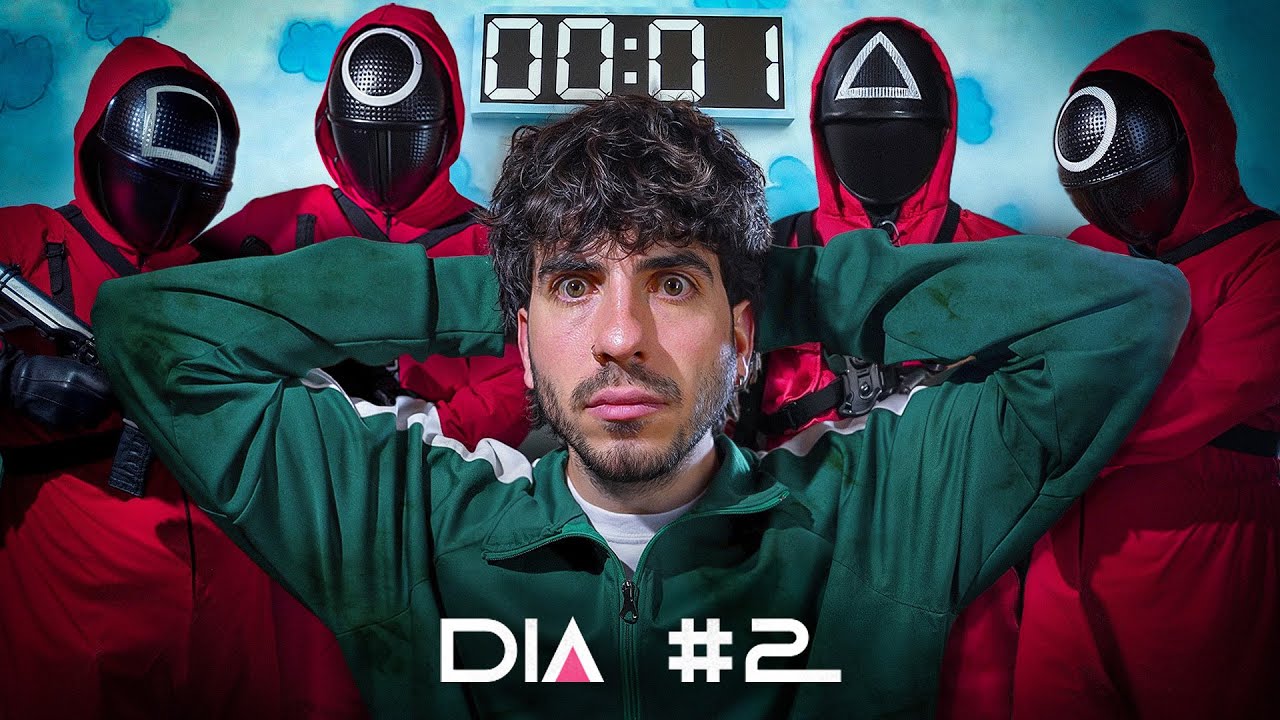 Sobreviví 5 días en Squid Craft Games. | DÍA 2