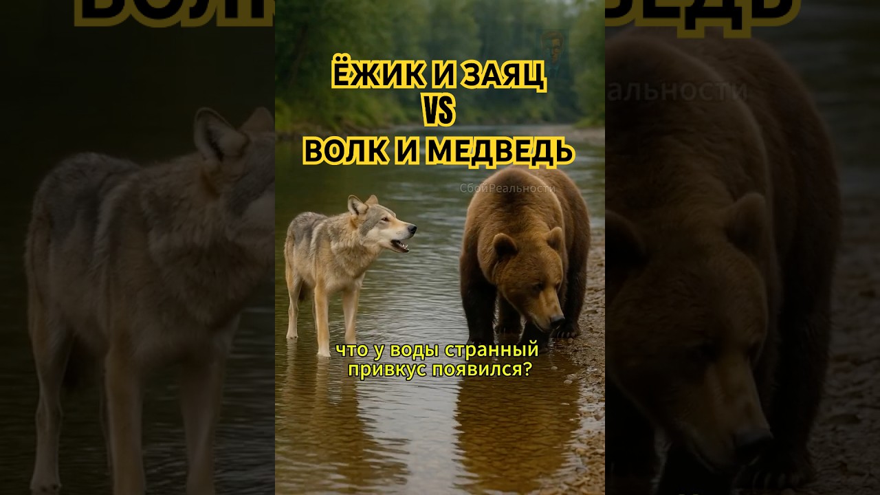 ЗАЯЦ и ЁЖИК - нейросеть юмор ии мем funny смешныеживотные hailuoai hailuo02 minmax