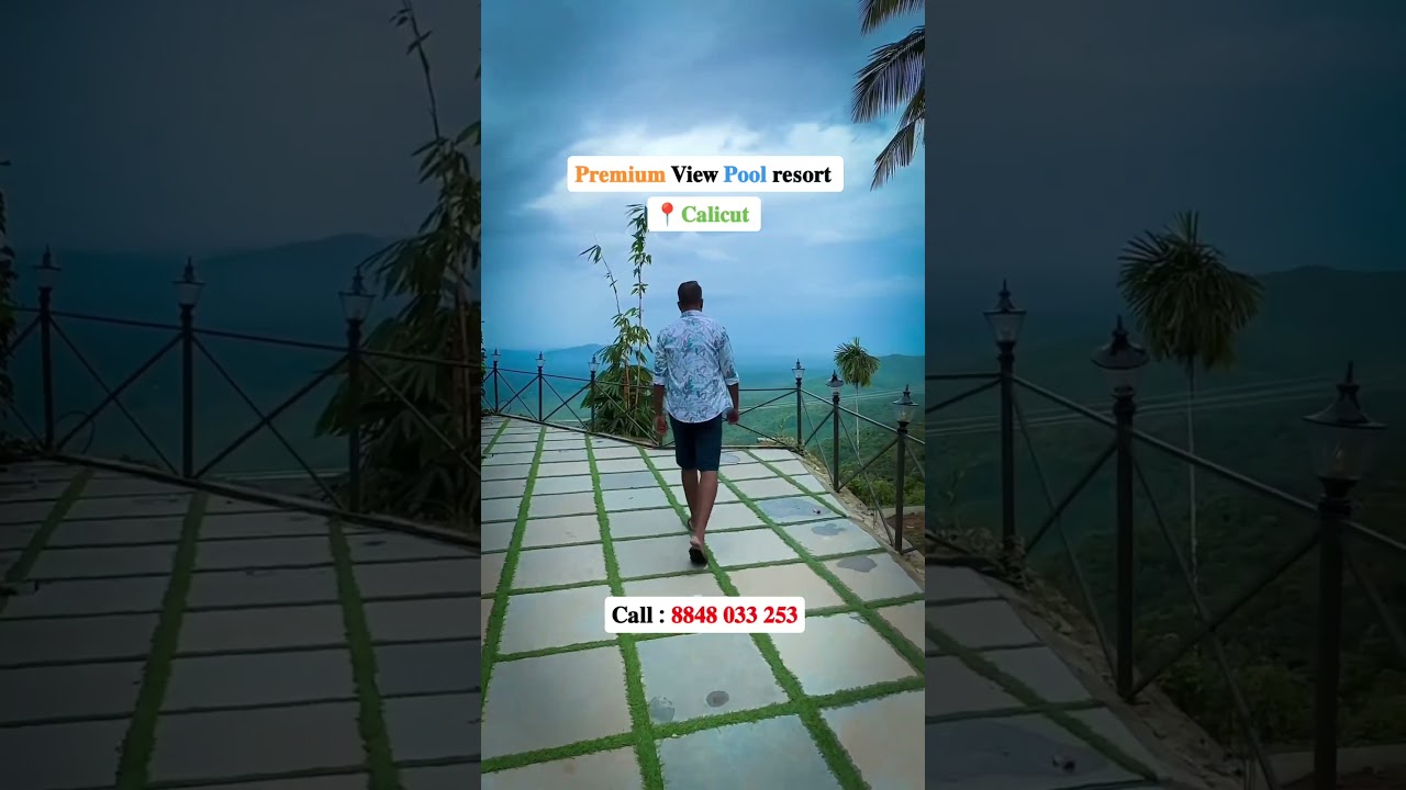 Premium  Pool Resort in Calicut 😍| kakkadampoyil calicut kerala keralatourism resort kozhikode