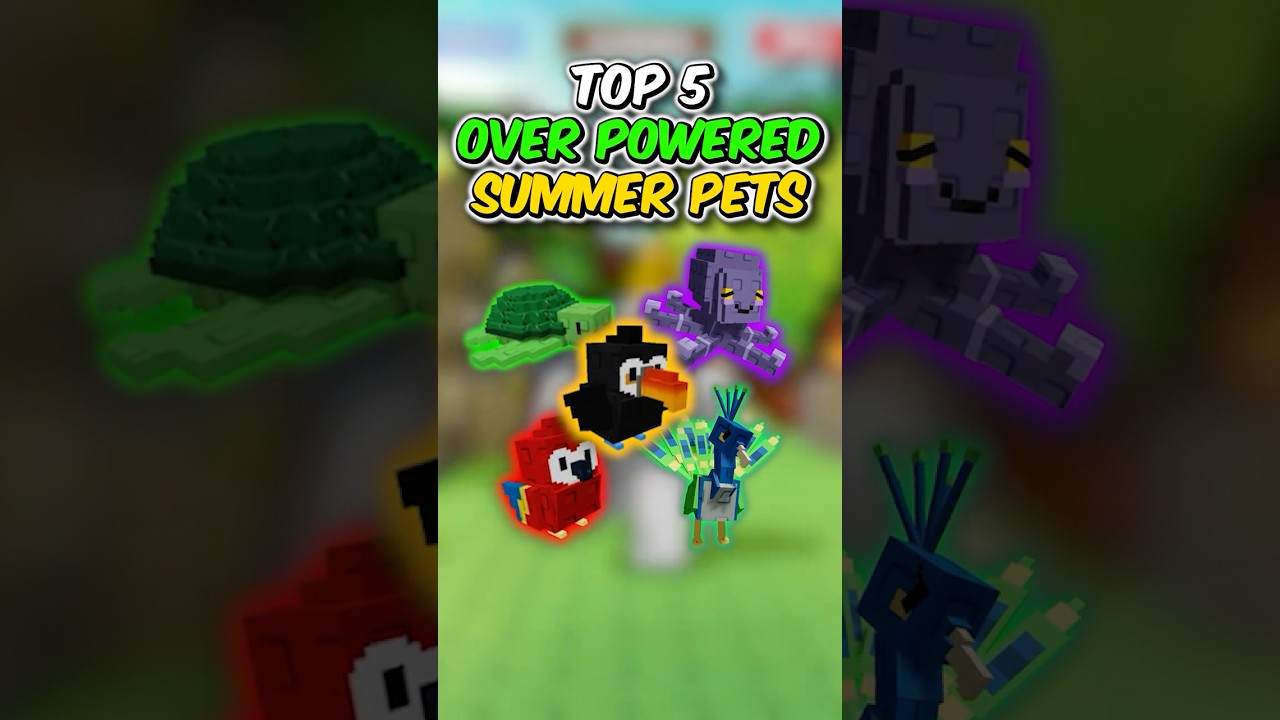Top 5 OP Summer Pets You NEED in Grow a Garden 🌞 (Roblox) growagarden