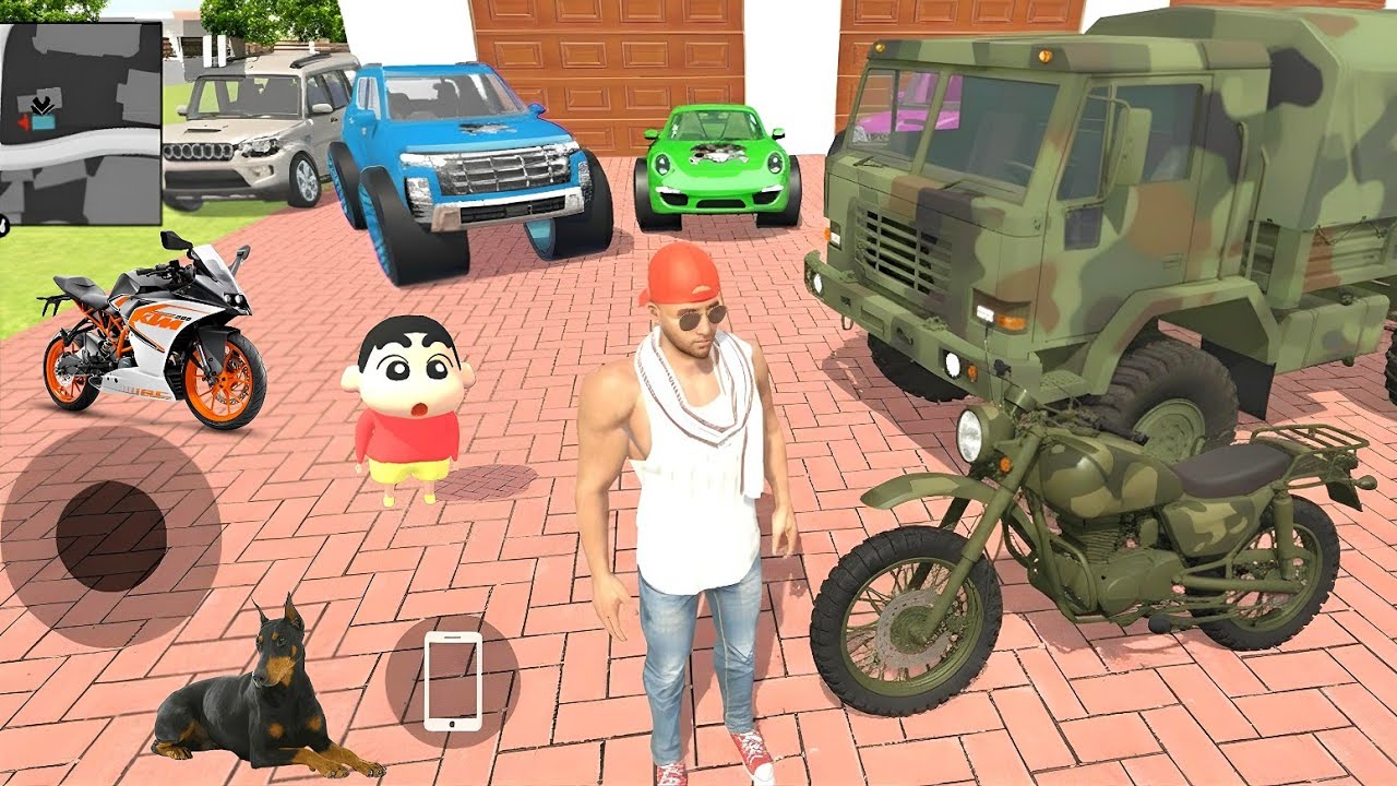 Shinchan Ke Liye Army Truck 🚨 Purchase Krliya 💥🥳 Indian Theft Auto Simulator Game 🎮🎯