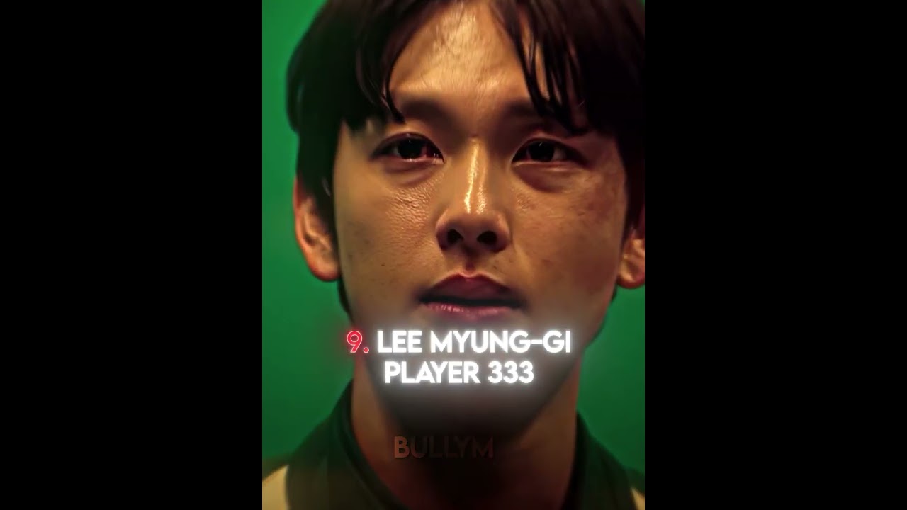 Top 10 Strongest Squid Game S2 Characters.. squidgame shorts netflix