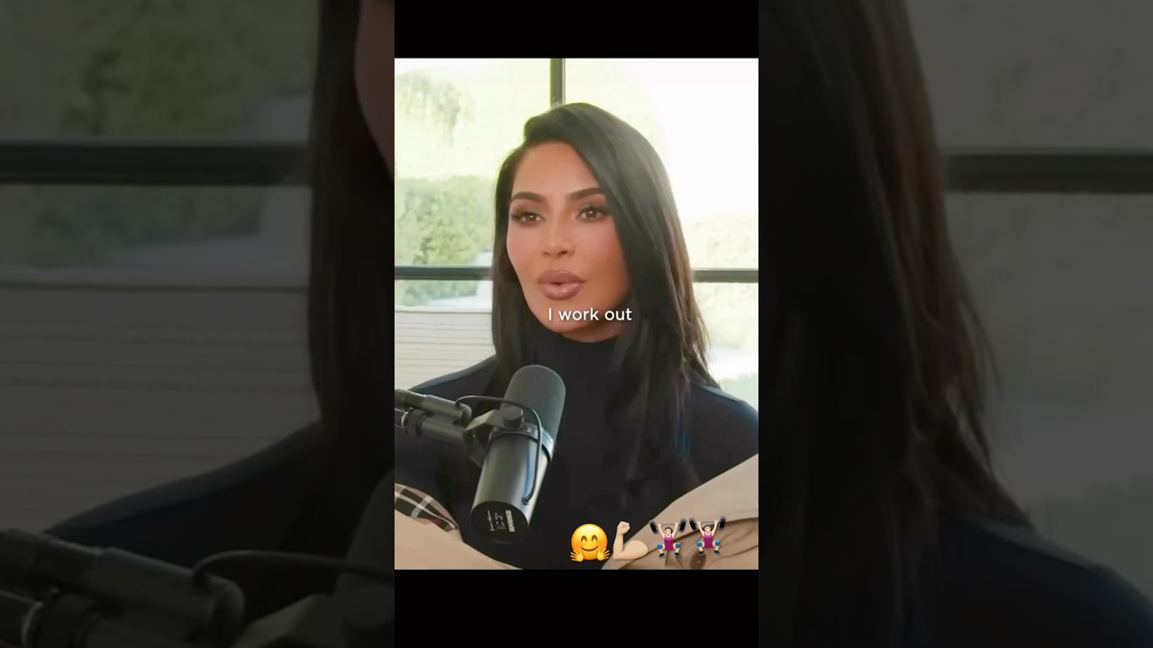 The most successful and most famous people believe in working out.kimkardashian healthtips
