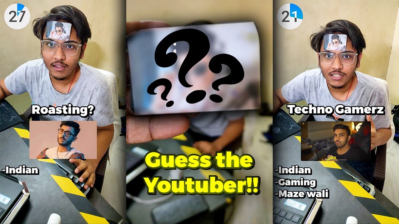 Guess the "Youtuber" Challenge🧐!! Ft. @Mythpat   shorts