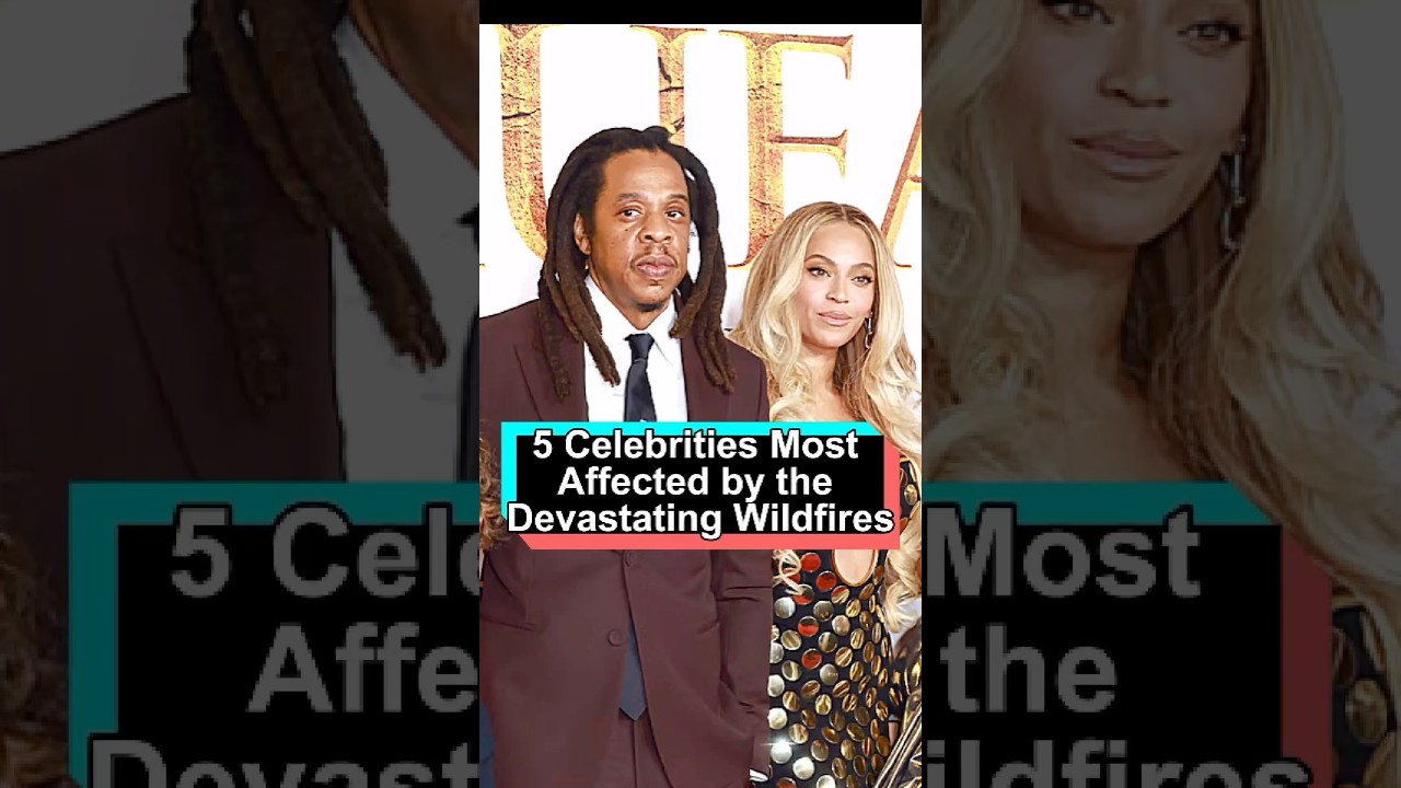 5 Celebrities Most Affected by the devastating Los Angeles Wildfires.#foryou #usa #celebrity #fyp