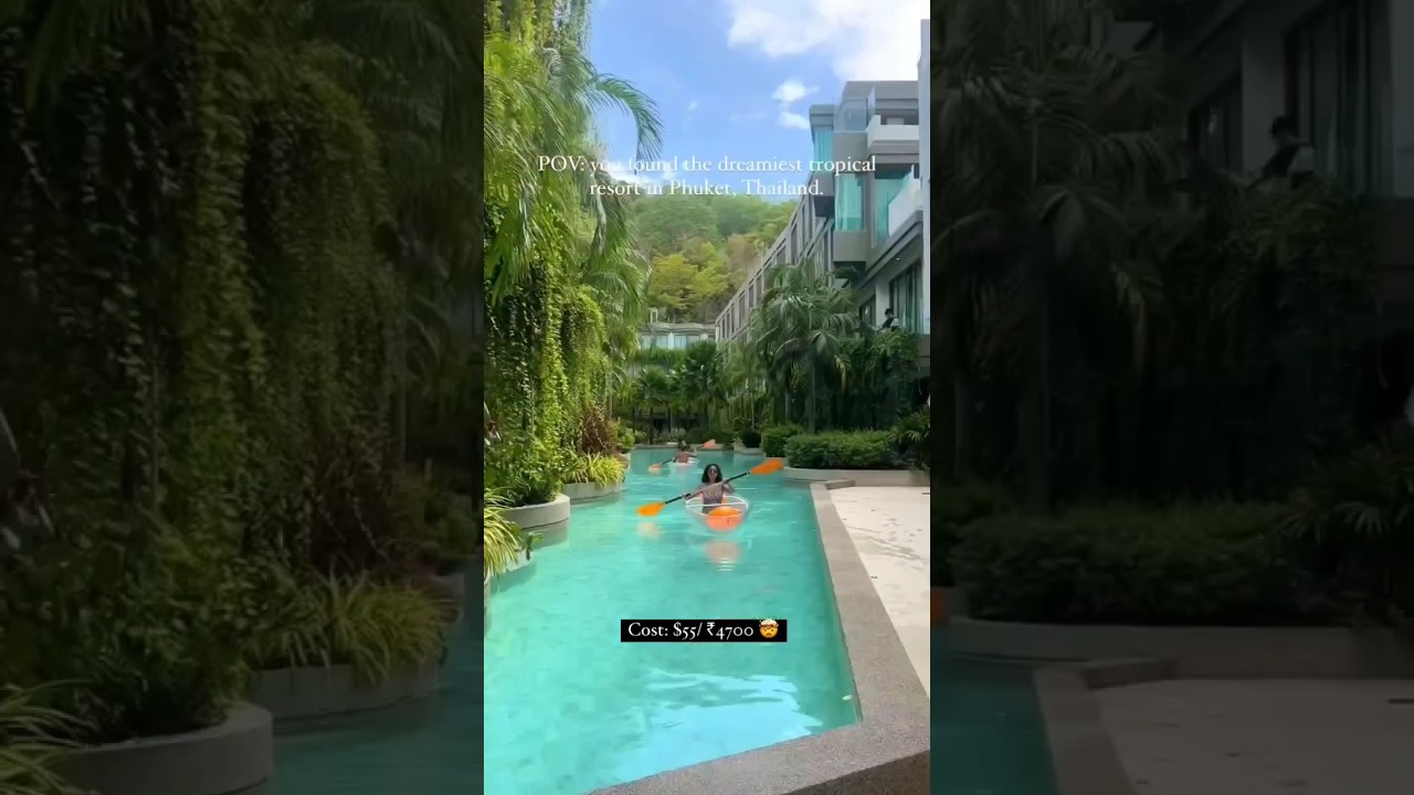 DREAMY Resort in Thailand under ₹5000!!💜💯 luxurytravel resort budgettravel thailand