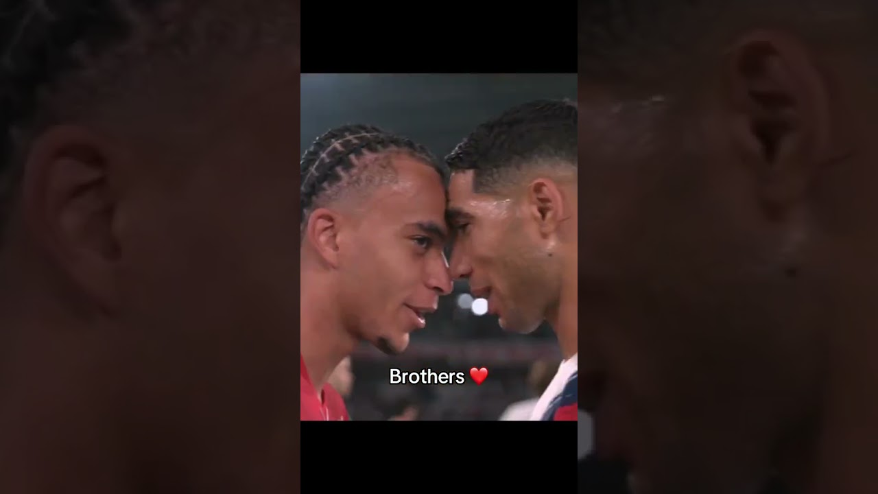 Mbappé & Hakimi: Brothers 🇫🇷❤️🇲🇦 ligue1 football sport ligue1mcdonalds edit sports foot