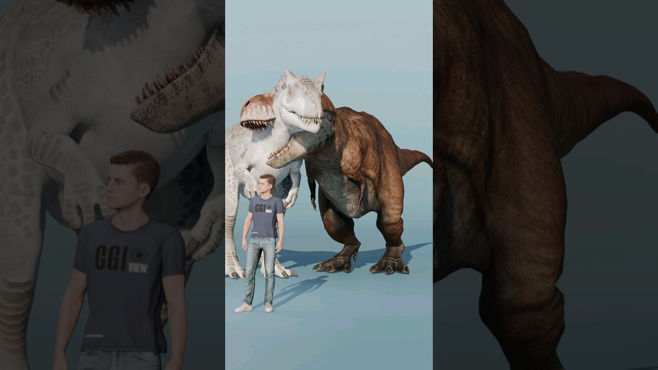 Dinosaurs Eat Dinosaurs | Compsognathus Vs Giganotosaurus