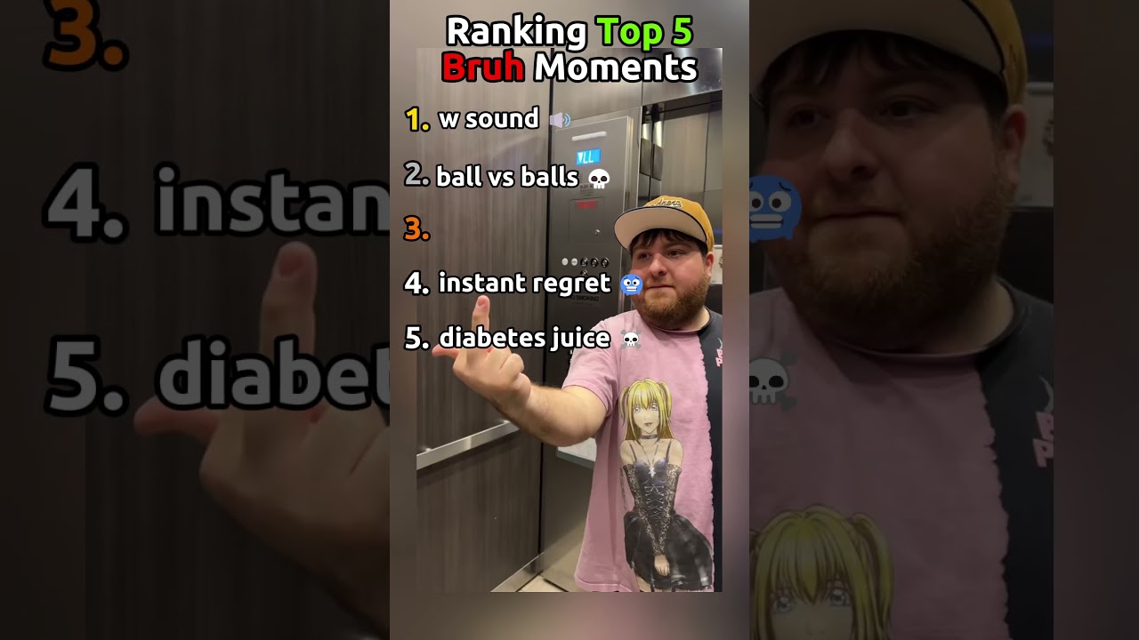 Ranking top 5 Bruh Moments 🥶 tiktok usa
