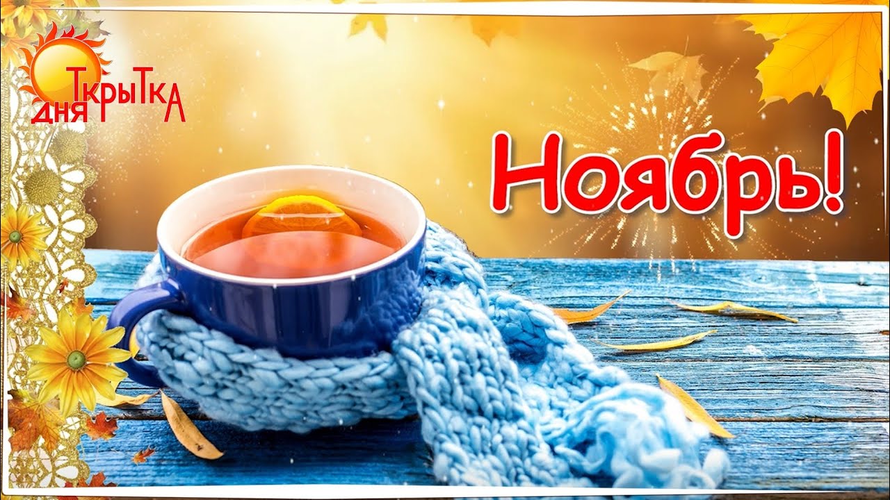 1 ноября | Видео-поздравление с началом ноября