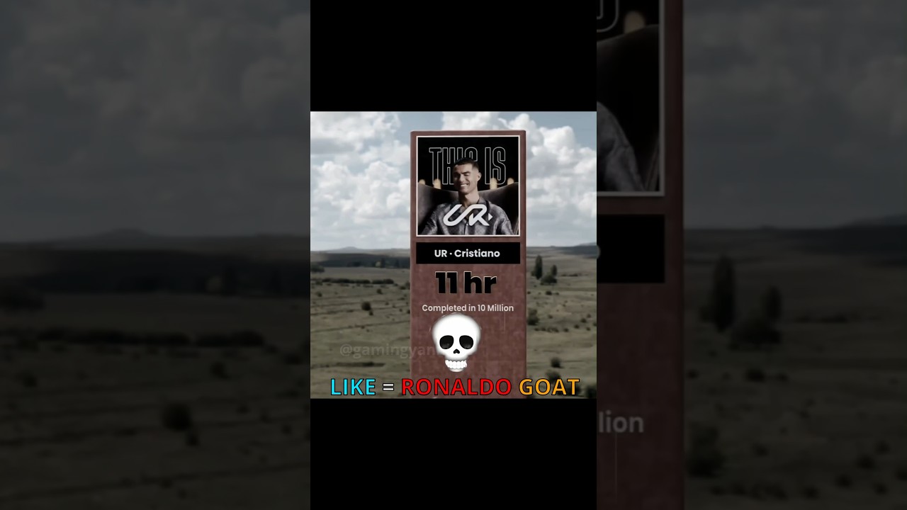 Ur Cristiano Number 1 🥇 edit youtuber cr7