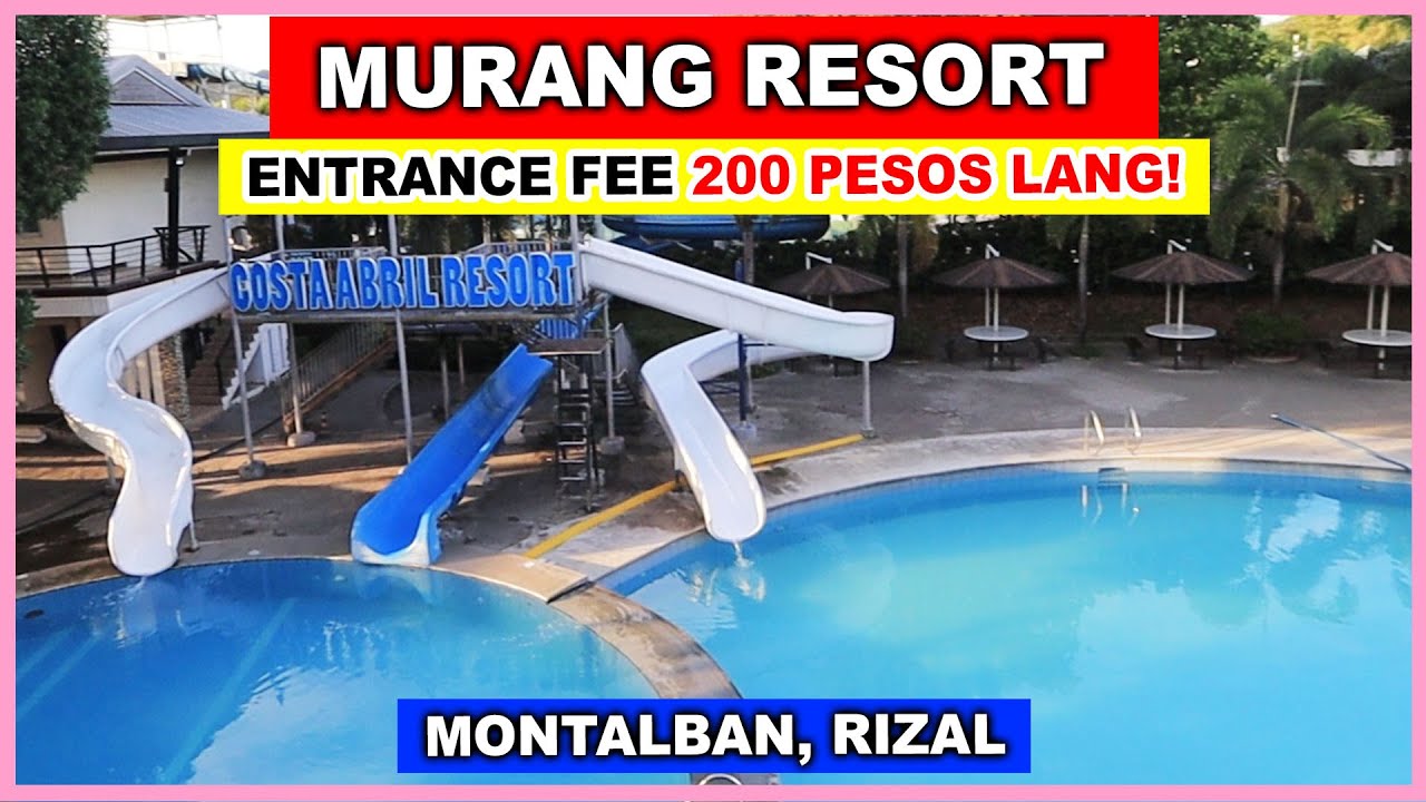 MURANG RESORT SA MONTALBAN RIZAL Entrance Fee 200 PESOS LANG! Budget Friendly Rates & Accommodations