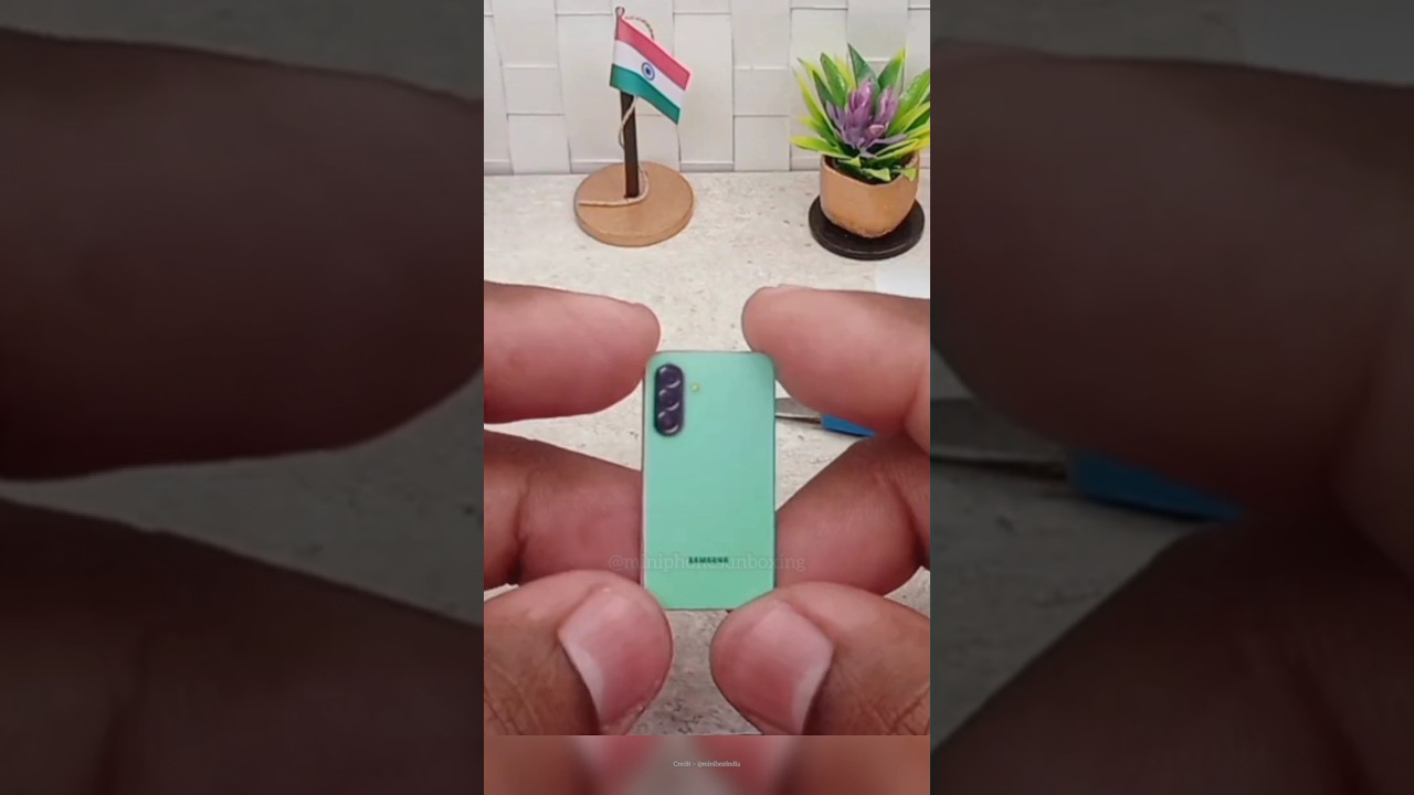 samsung galaxy a56 mini phone unboxing 📱 shortsfeeds viralnow shorts samsung