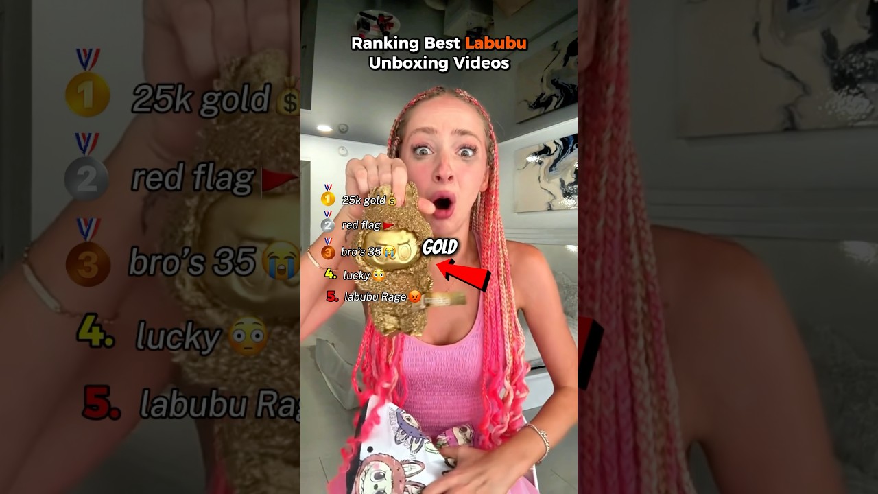 Ranking Best Labubu Unboxing Moments😭