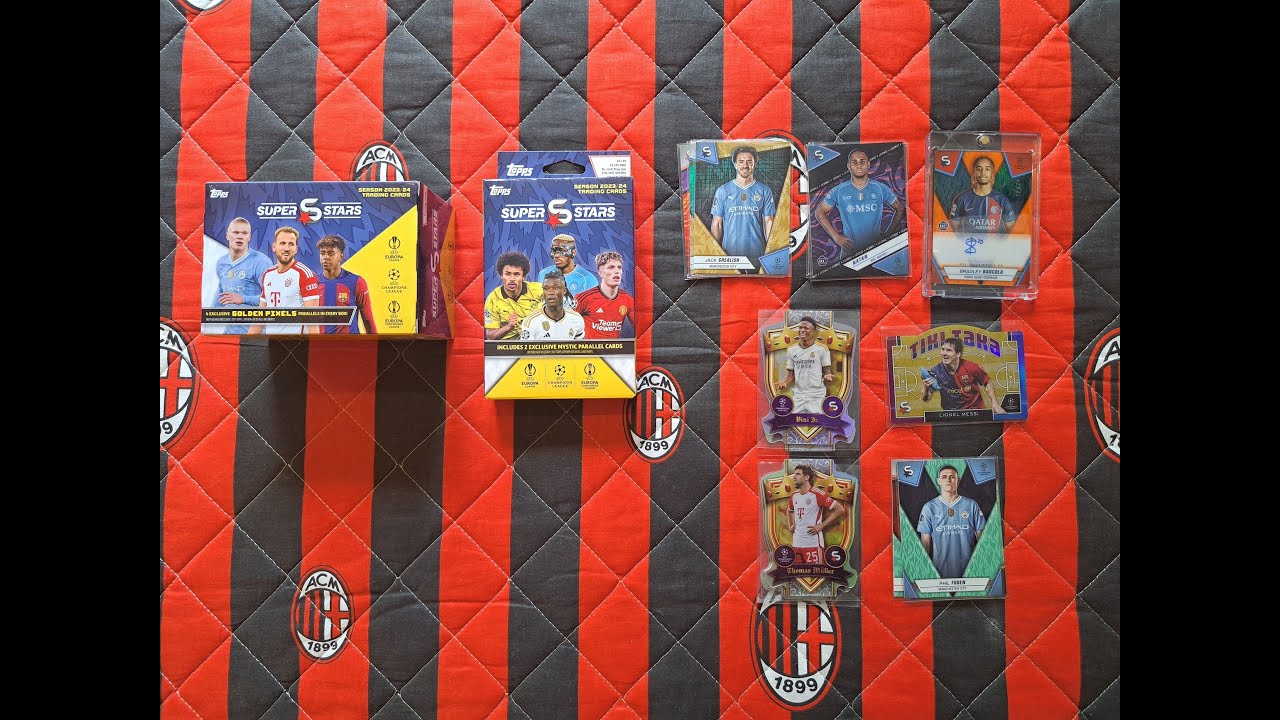 HIT!! NOWOŚĆ!! TOPPS SUPER STARS 2024 - OTWIERAM DWA BOXY - SZOK!! TRAFIAM CASE HIT DESTINY RONALDO!