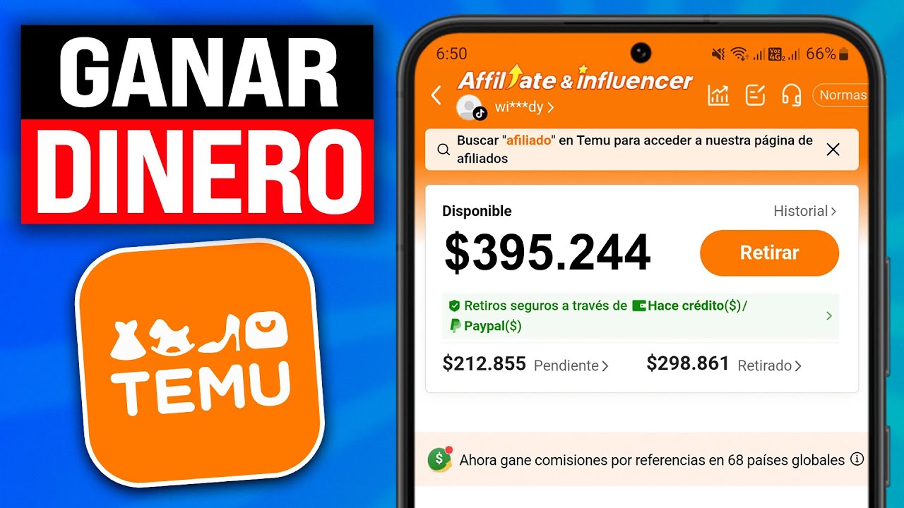 3 Formas de GANAR Dinero con TEMU (2025) Fácil y Rápido✅