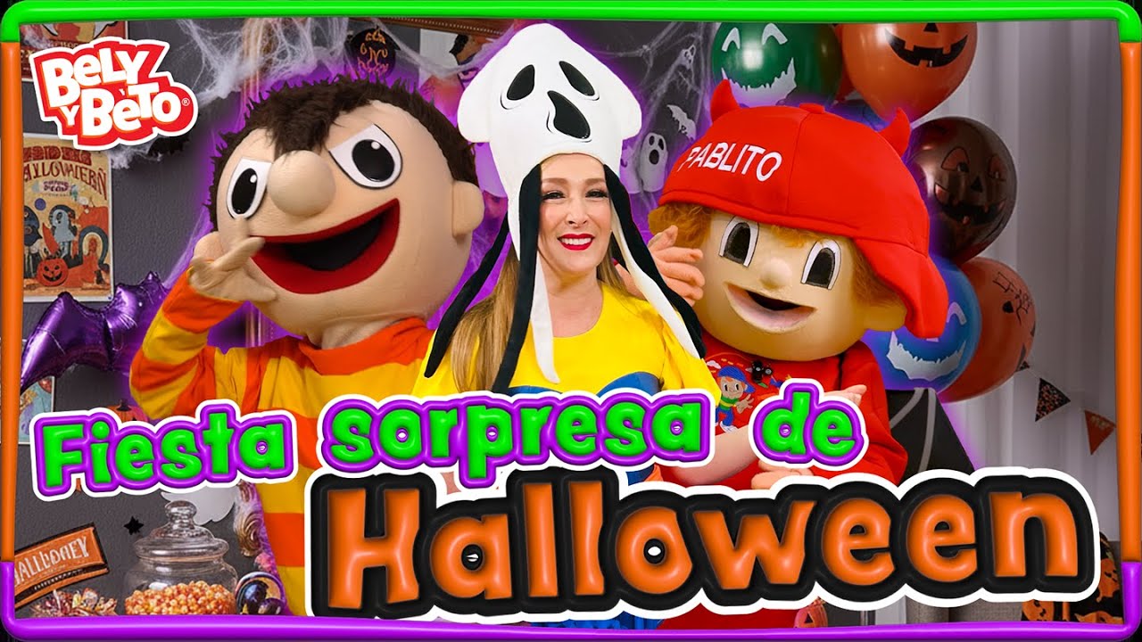 Fiesta sorpresa de Halloween - Bely y Beto