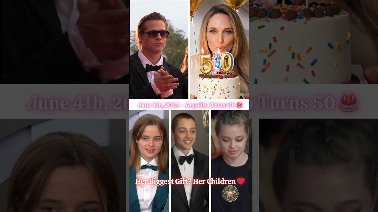 A Family Tribute to Angelina Jolie on Her 50th Birthday