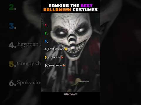 Ranking the best Halloween costumes 🎃👻