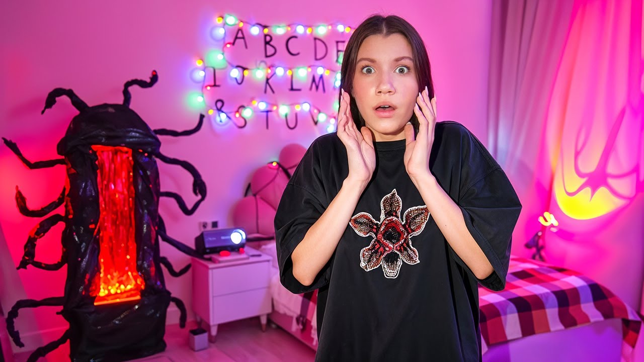 Мы Повторили Комнату из "Stranger Things"