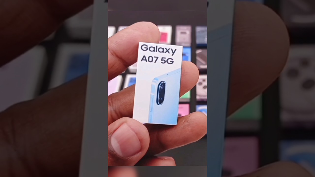 samsung galaxy a07 mini phone unboxing 📱 shorts unboxing samsung trendingshorts