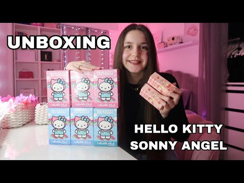 UNBOXING - BOX HELLO KITTY ACTION - SONNY ANGEL