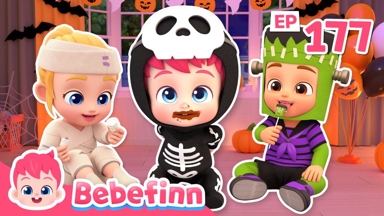 🎃 Halloween Yes Papa Songㅣ2025 Halloween Songs for Kids @Bebefinn