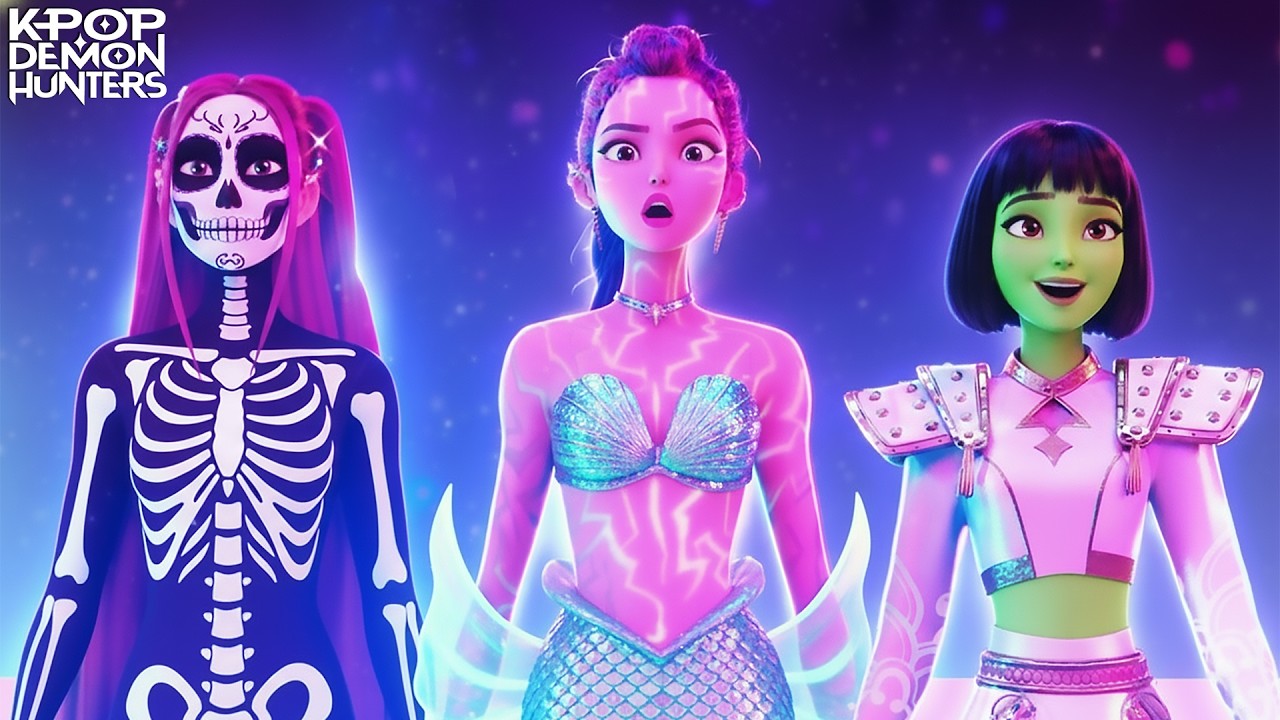 What Halloween Sounds Like Song (Kpop Demon Hunters) | Animated Music Video | Dj GG
