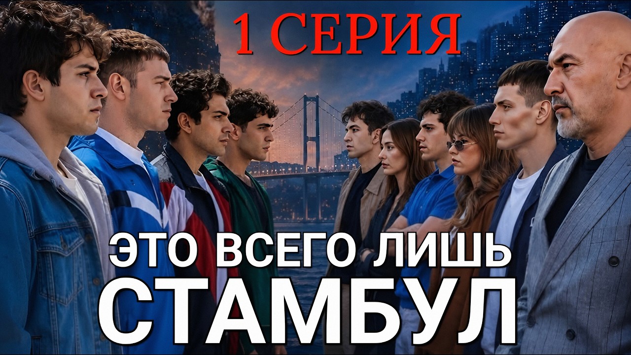 Это всего лишь Стамбул 1 серия на русском языке. Новый турецкий сериал 2026.