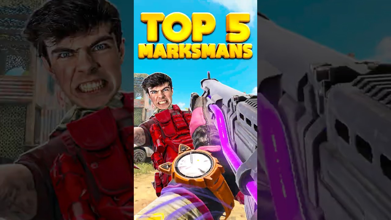 TOP 5 BEST MARKSMANS in COD Mobile