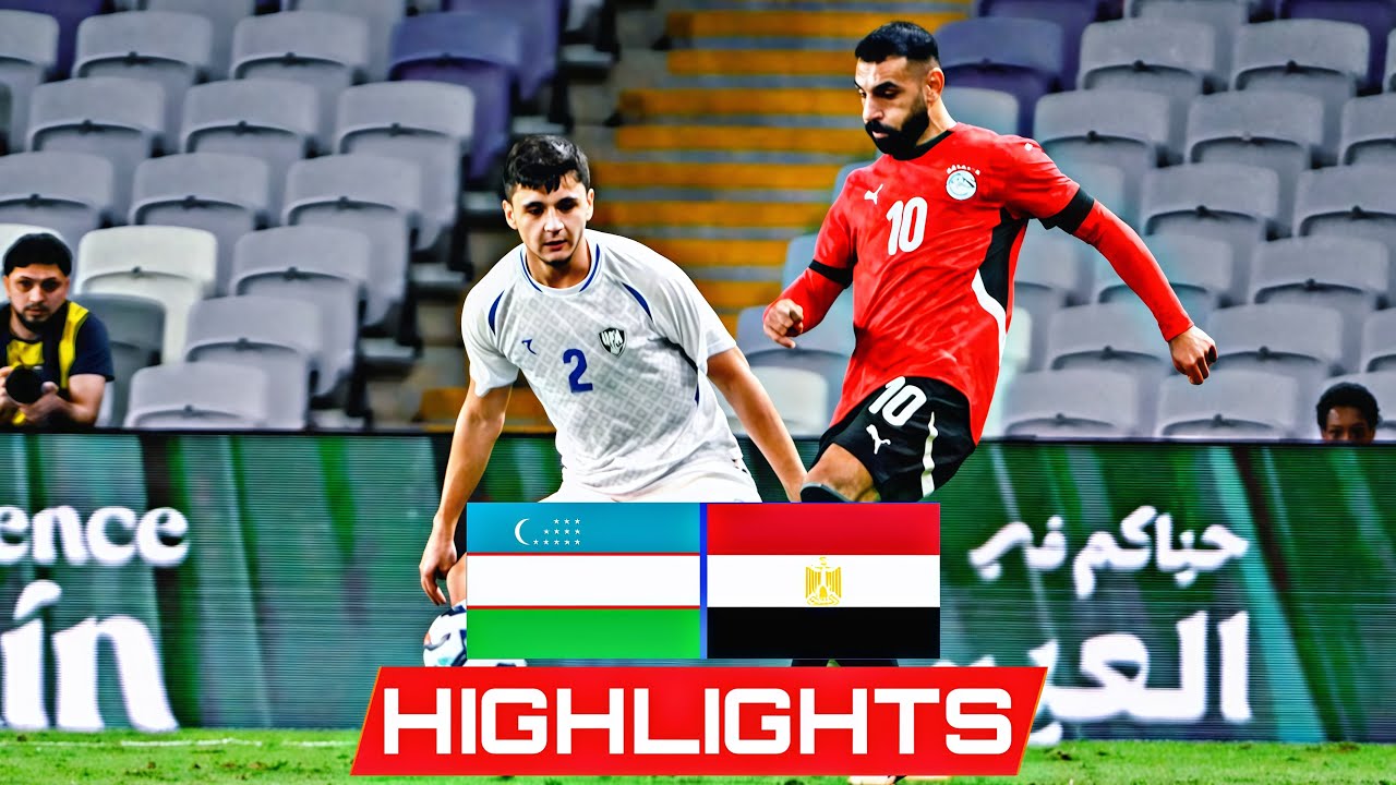EGYPT 🇪🇬 UZBEKISTAN 🇺🇿 INTERNATIONAL FRIENDLY TOURNAMENT HIGHLIGHTS 14.11.2025