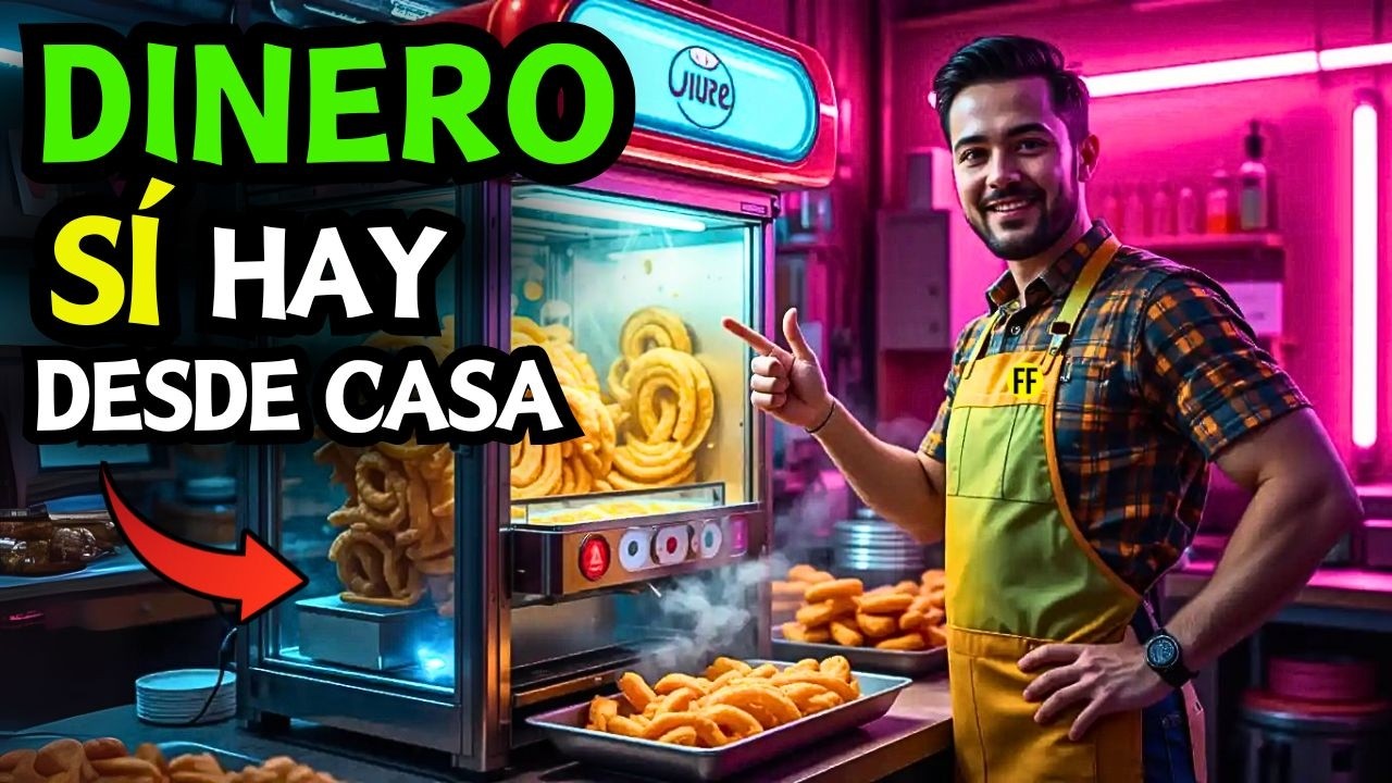 15 MÁQUINAS DE COMIDA RENTABLES para GANAR DINERO DESDE CASA