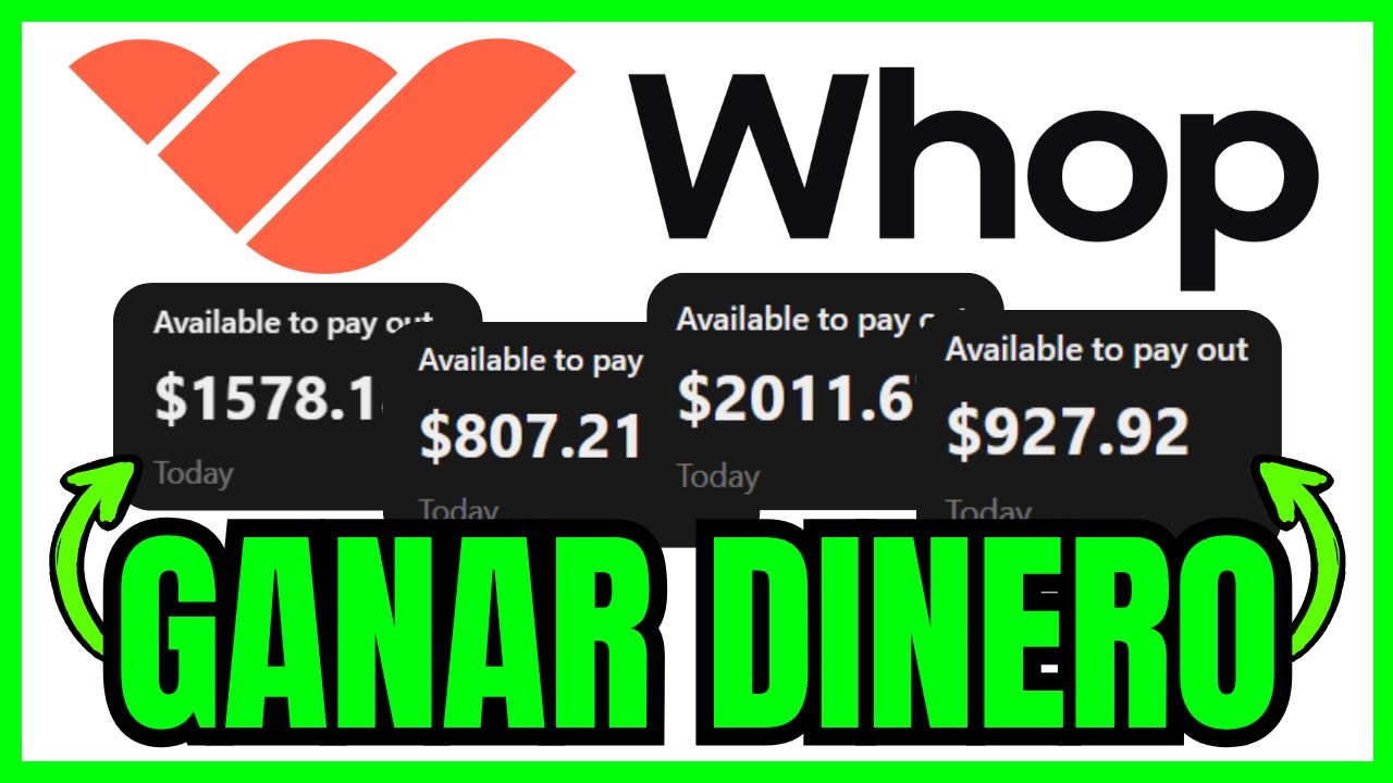 Cómo GANAR DINERO Con Whop (GUÍA COMPLETA) 2025