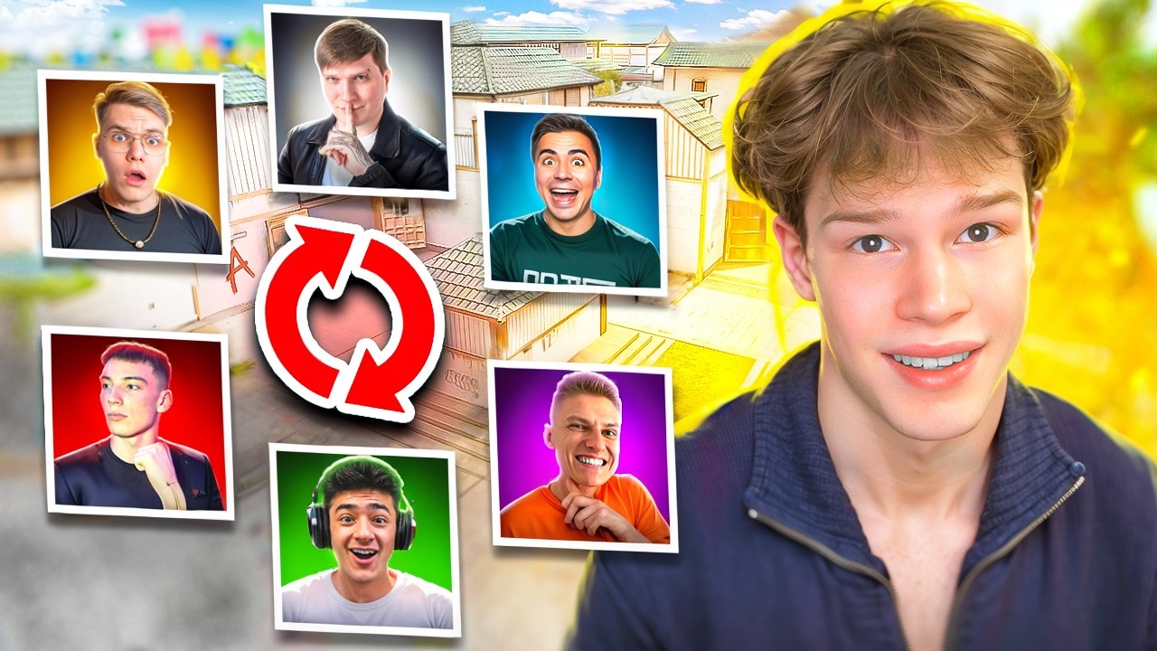 ДУЭЛЬ, но КАЖДЫЙ РАУНД НОВЫЙ ЮТУБЕР В STANDOFF 2 (ft. Holdik, Веля, Берсер и др...) ОБНОВА 0.35.0