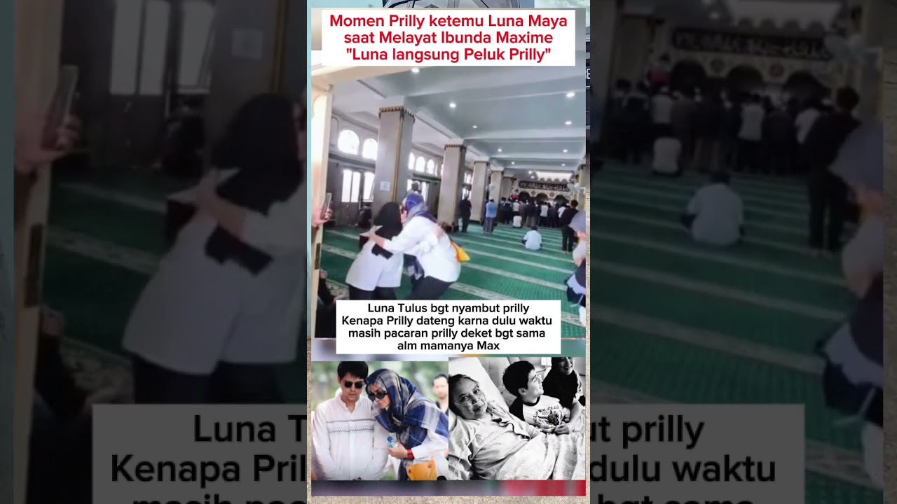 Momen Prilly ketemu Luna Maya shorts lunamaya prillylatuconsina artist selebriti viralvideo