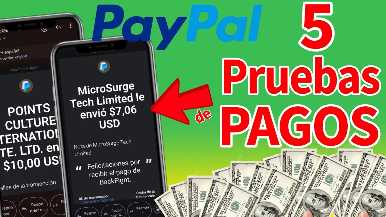 🤑$18.00 ✅Las 6 MEJORES Apps para Ganar Dinero REAL PayPal en 2025 con PRUEBAS DE PAGO! Soy Ronny
