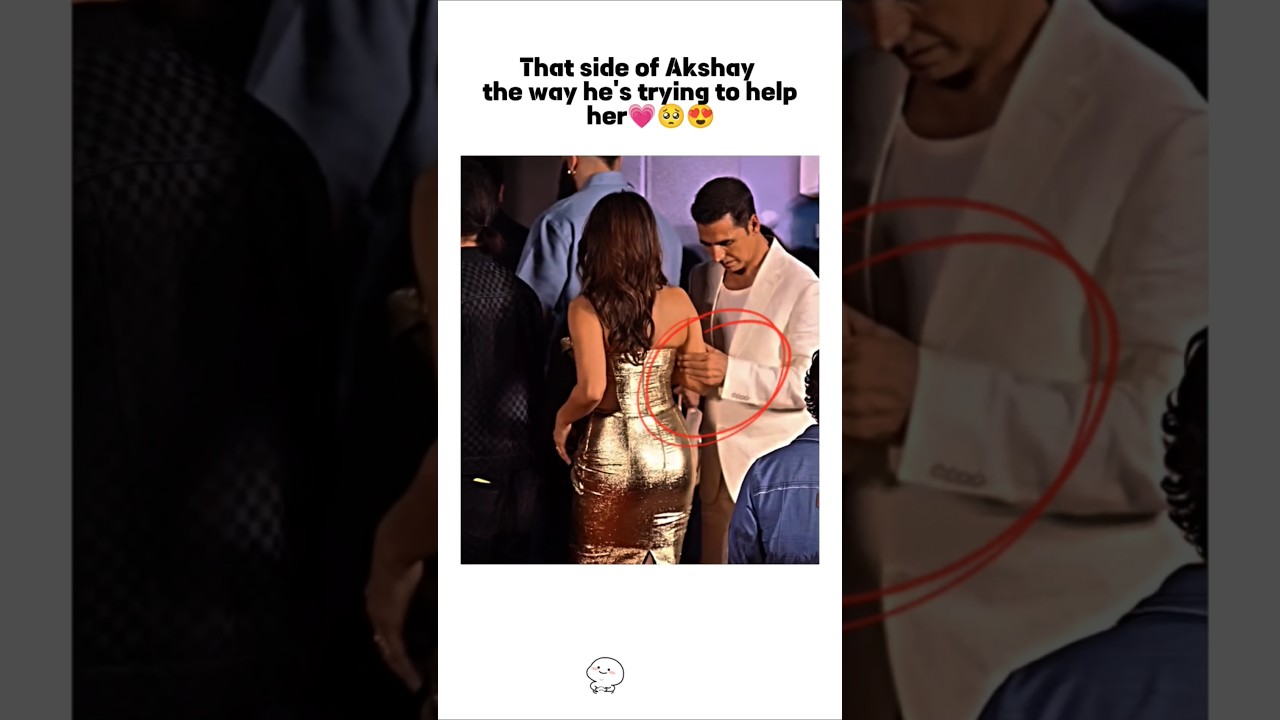 he's trying to help her🥺akshaykumar bollywood celebrity