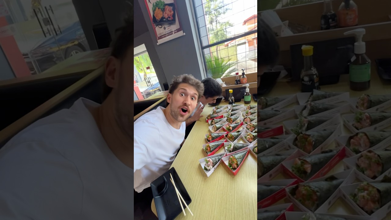 QUEM COME MAIS NO RODÍZIO DE TEMAKI??