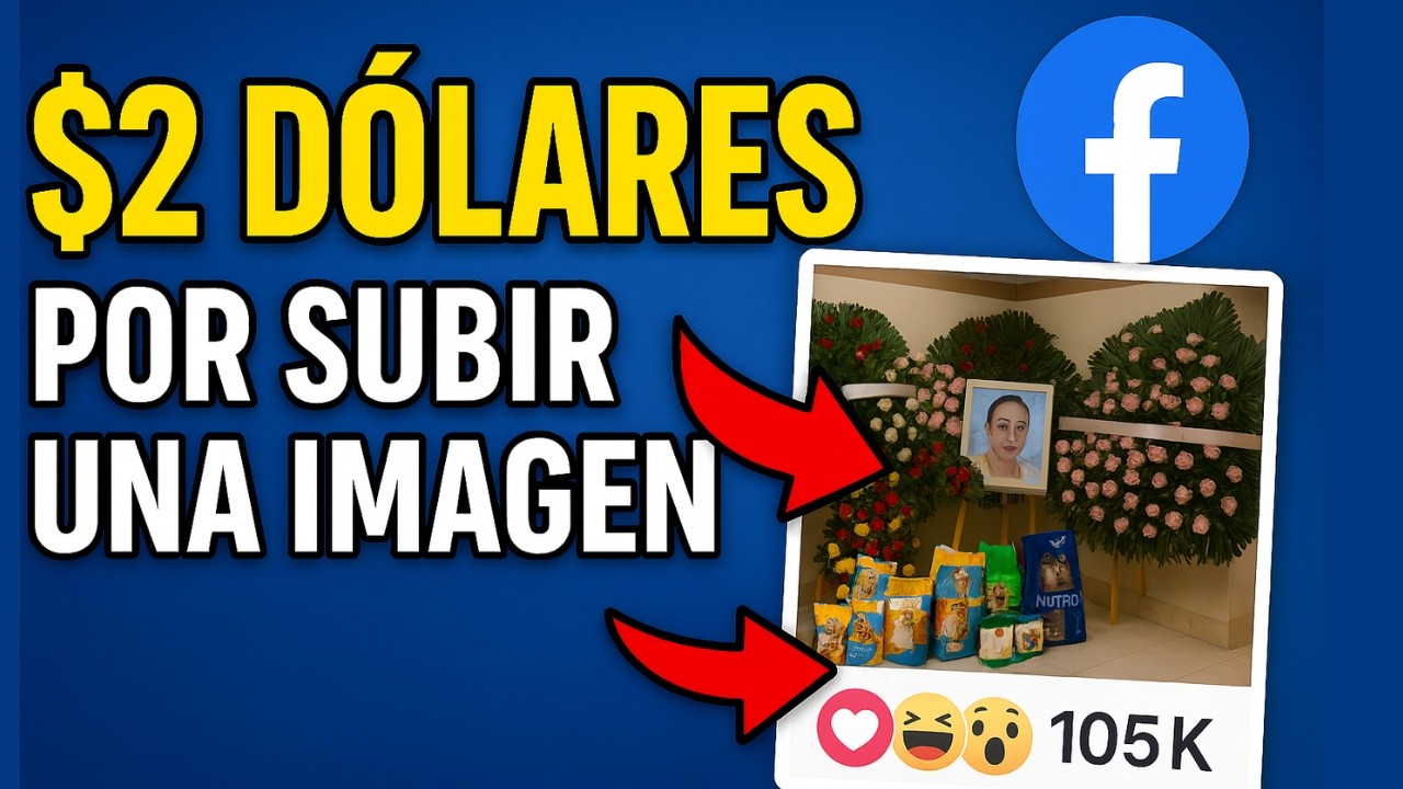 ✅ Cómo Ganar Dinero en Facebook 2025 [MONETIZA con IMÁGENES Hechas con IA] Fotos y Publicaciones