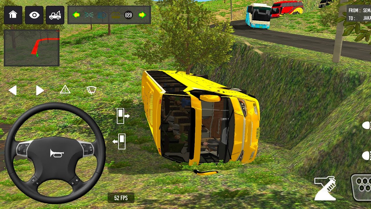 Coach Bus Simulator India Off Road Driving Bus Game Simulator 2025 Gameplay Video bus game 13