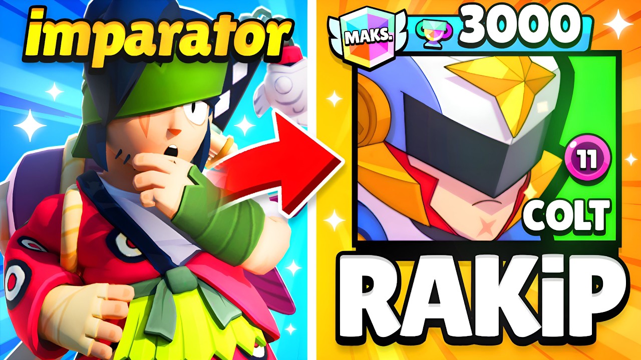 Beni Öldüren Kişinin En Yüksek Kupalı Karakterine Dönüşüyorum! Brawl Stars