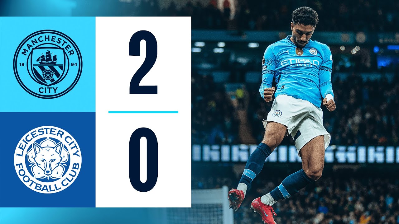 HIGHLIGHTS! CITY 2-0 LEICESTER | JACK GREALISH & OMAR MARMOUSH SCORE! PREMIER LEAGUE