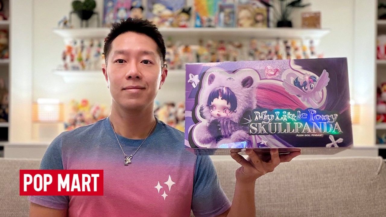 SKULLPANDA MY LITTLE PONY LORE & UNBOXING! Pop Mart Vinyl Plush Pendants Blind Box Friendship Secret