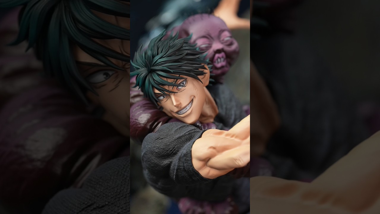 Toji Fushiguro 🥶 Dreamshapers Studio animefigure unboxing jjk jujutsukaisen resinstatue