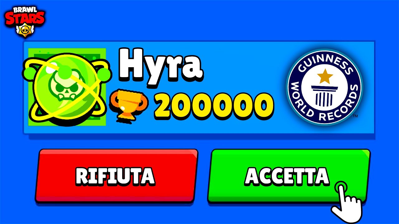 😱 RECORD! 200000 COPPE su BRAWL STARS