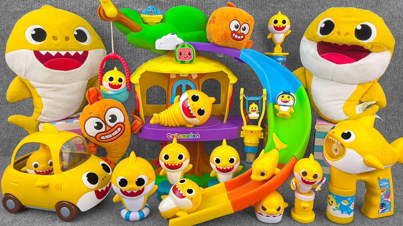 95 Minutes BABY SHARK Collection Unboxing - Satisfying Unboxing (ASMR)