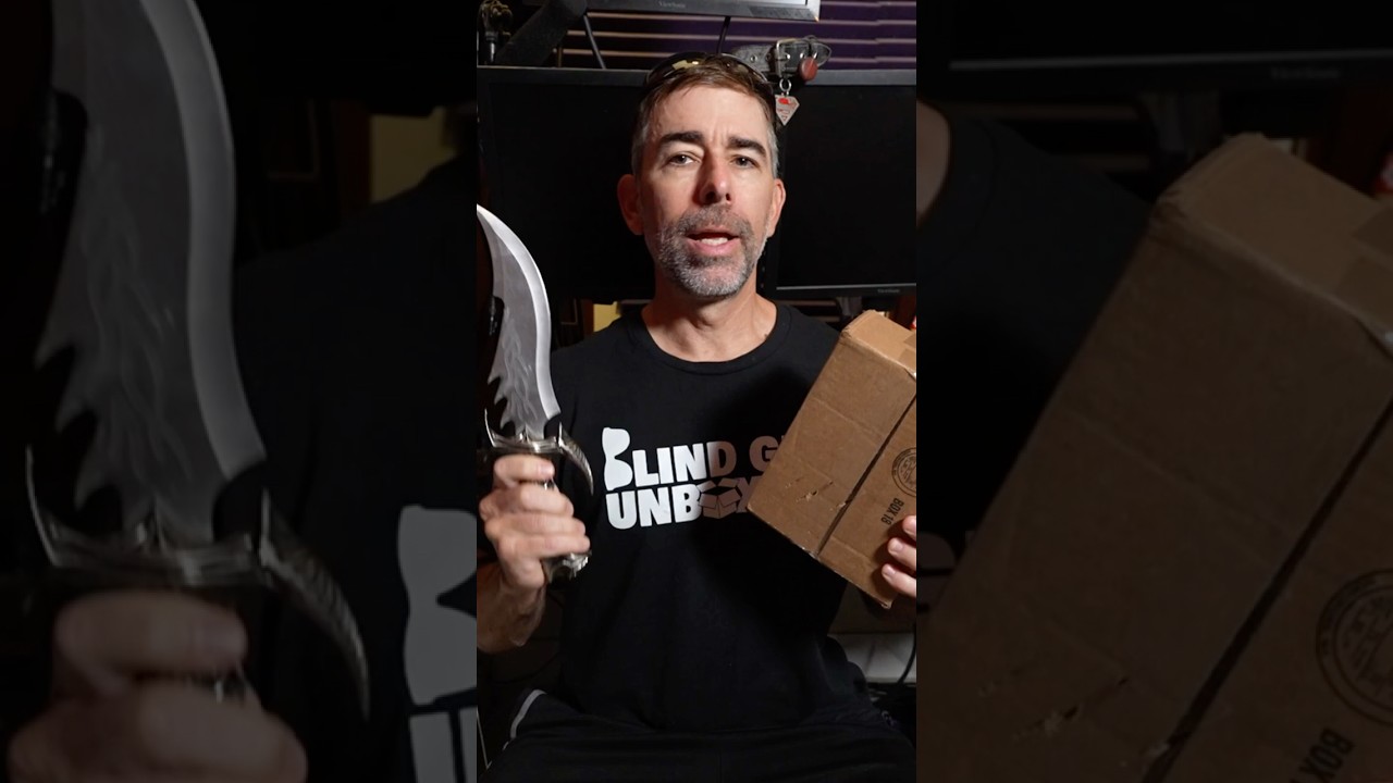 I hope I don’t cry this time – a Blind Guy Unboxing