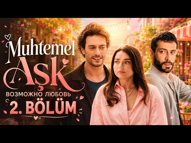 Возможно любовь 2 серия русская озвучка | Турецкий сериал | Muhtemel Aşk 2 bölüm | 2026 | Обзор