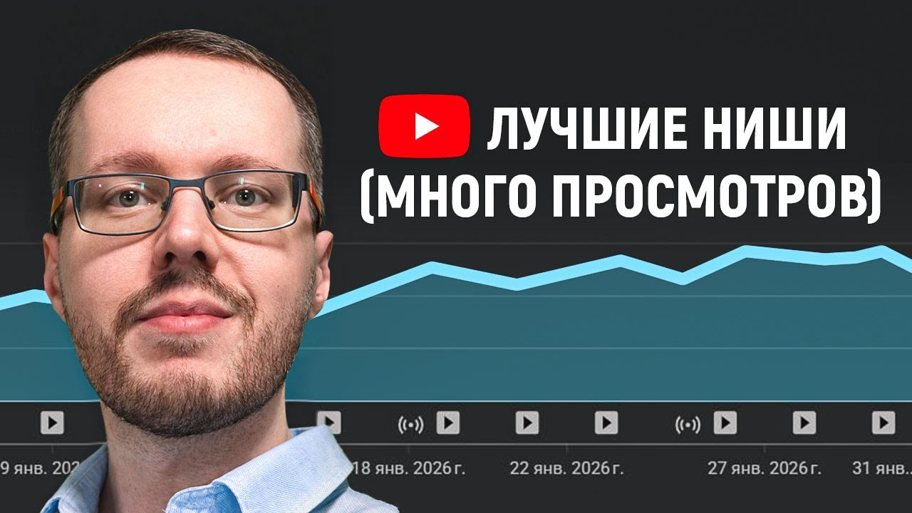 ЧТО СНИМАТЬ НА YOUTUBE 2026? Тренды YouTube и лучшие ниши для каналов в 2026 году